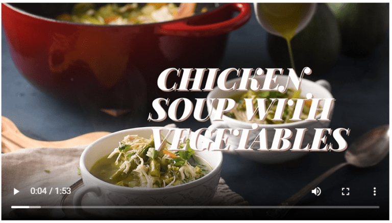Chicken Soup with Vegetables