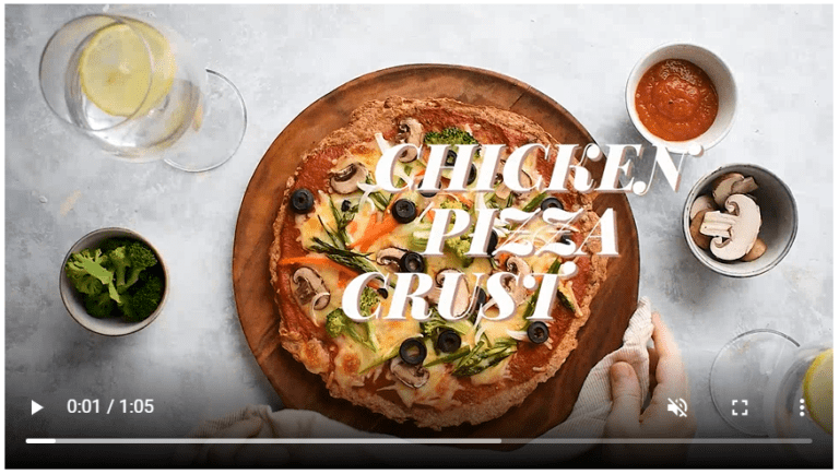 Chicken and Sausage Crust Pizza