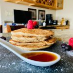 Gluten-Free and High Protein Blueberries Pancakes