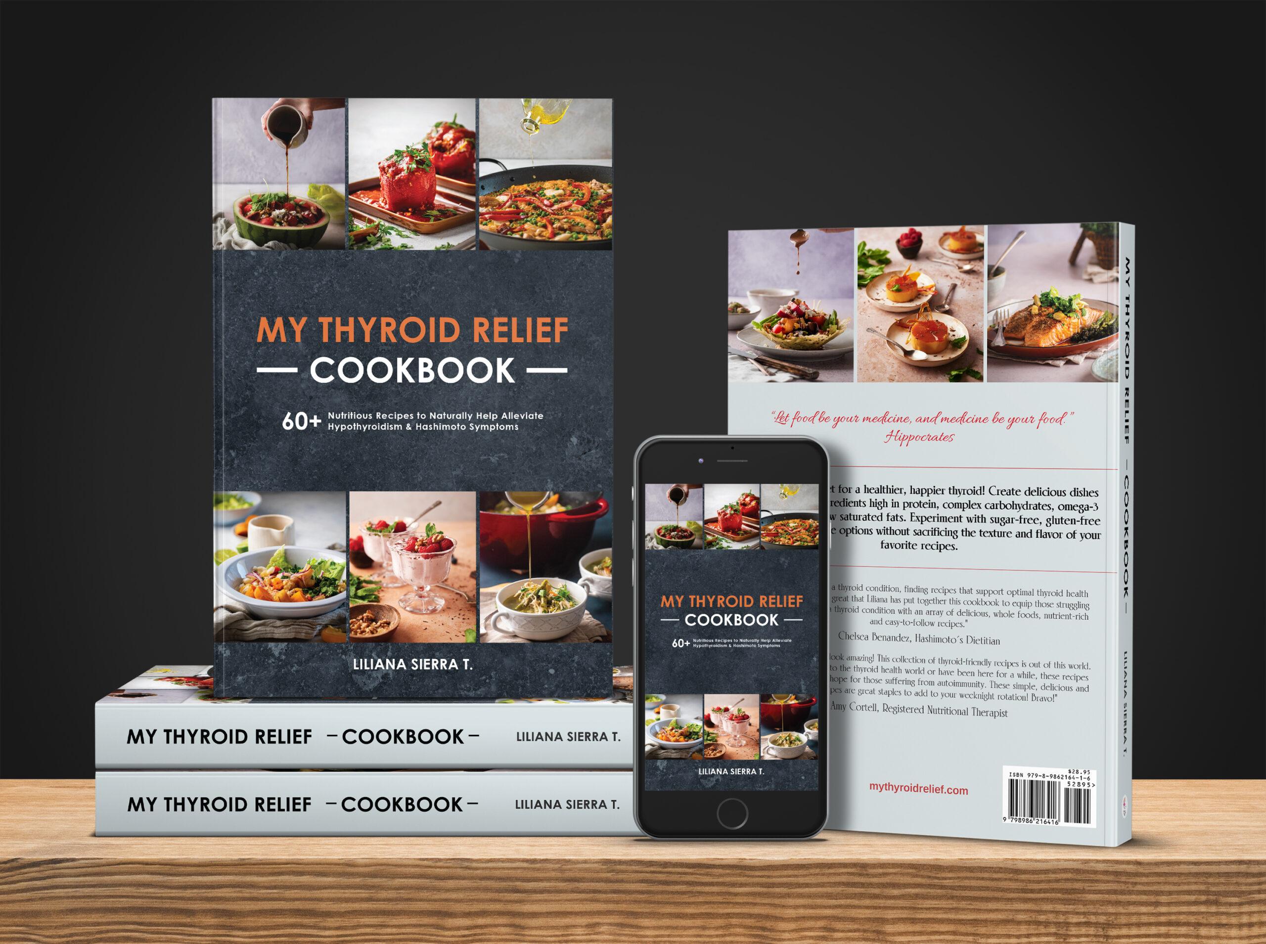 Cookbook Cover - My Thyroid Relief Cookbook