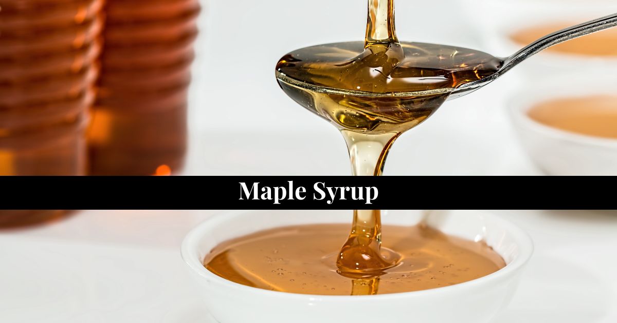 Maple Syrup as an Erythritol Alternative