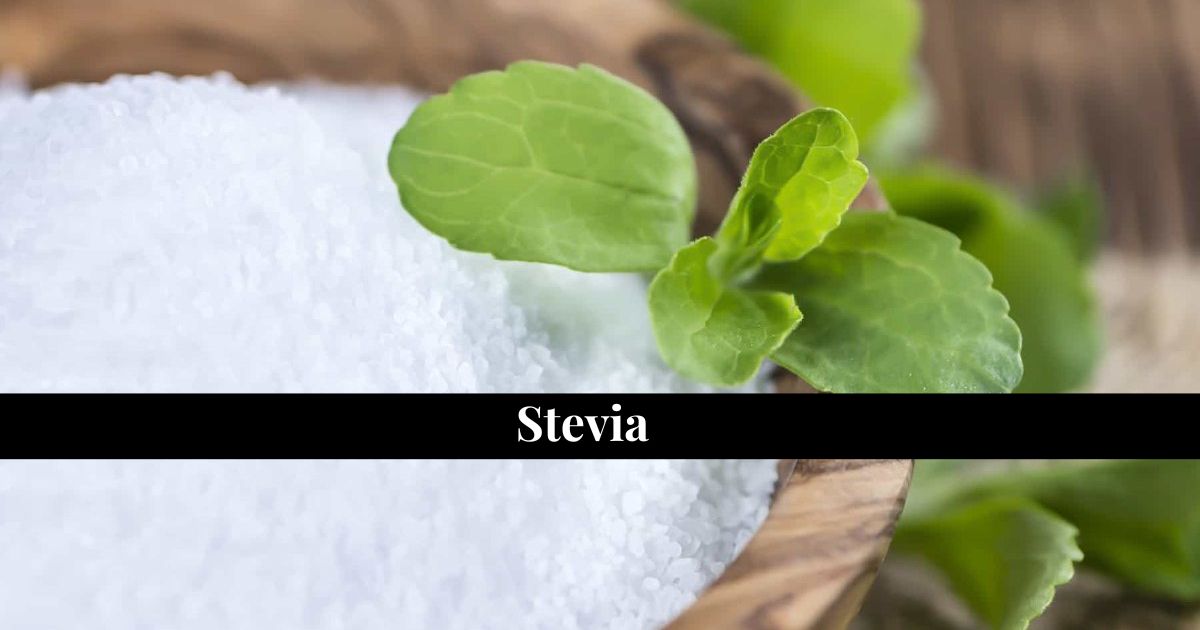 Stevia as an Erythritol Alternative