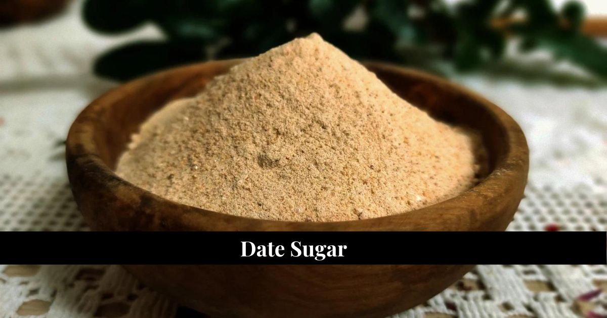 Date Sugar as an Erythritol Alternative